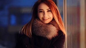 Redhead, Girls, Model, Smiling, 4K wallpaper