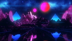 Retrowave, Digital Art, Artist, Artwork, 4K wallpaper