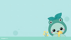 Lost Ark, Mokoko, Kawaii, Cyan, 4K wallpaper