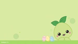 Lost Ark, Kawaii, Mokoko, Pastel green, 4K wallpaper