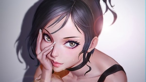 Portrait, Artist, Artwork, Digital Art, Artstation, 4K wallpaper