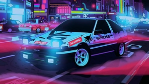 Cyberpunk, Cars, Artist, Artwork, Digital Art, 4K wallpaper