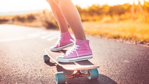 Skateboard, Girls, Photography, 4K wallpaper