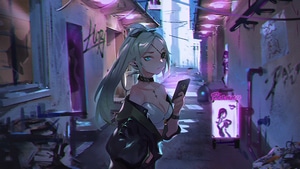 Anime Girl, Anime, Artist, Artwork, Digital Art, Deviantart, 4K wallpaper