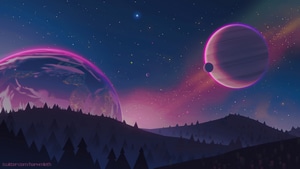 Planets, Artist, Artwork, Digital Art, Deviantart, Digital Universe, 4K wallpaper