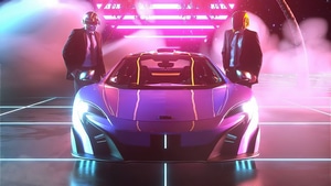 Synthwave, Retrowave, Mclaren, Cars, Artist, Artwork, Digital Art, 4K wallpaper