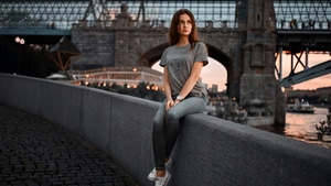 Girls, Model, Depth Of Field, 4K wallpaper