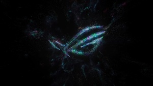 ROG Phone 9, Dark aesthetic, ASUS ROG, Logo, Dark background, Cosmic, 4K wallpaper