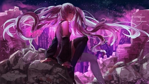 Hatsune Miku, Vocaloid, Anime, Anime Girl, Artist, Artwork, Digital Art, 4K wallpaper