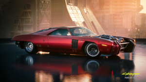 Muscle car, Cyberpunk 2077: Phantom Liberty, 4K wallpaper