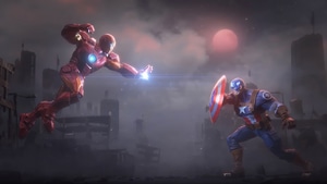 Captain America, Iron Man, Superheroes, Artwork, 4K wallpaper