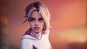 Gwen Stacy, Superheroes, Artstation, Artist, Artwork, Digital Art, 4K wallpaper