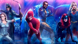 Crisis On Infinite Earths, Tv Shows, Batwoman, Black Lightning, Flash, Arrow, Supergirl, Black Canary, Superheroes, 4K wallpaper