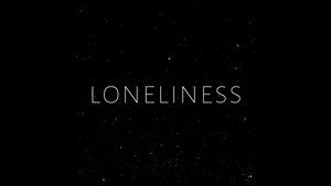 Lonely, Sad, Typography, Dark, Black, 4K wallpaper