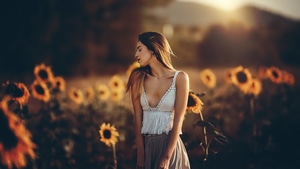 Girls, Model, 4K wallpaper
