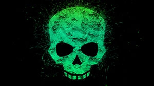 Skull, Artist, Artwork, Digital Art, Dark, Black, 4K wallpaper