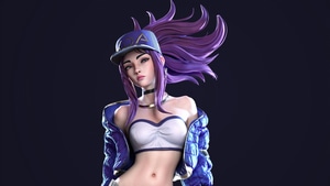 Akali League Of Legends, League Of Legends, Games, Artstation, 4K wallpaper