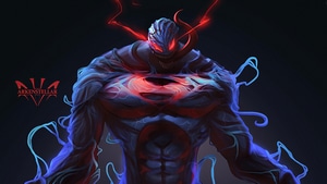 Venom, Superman, Superheroes, Deviantart, 4K wallpaper