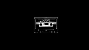 Cassette, Music, Artist, Artwork, Digital Art, Minimalism, Minimalist, Dark, Black, 4K wallpaper