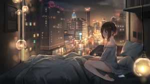 Anime Girl, Anime, Artist, Artwork, Digital Art, 4K wallpaper