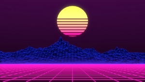 Retrowave, Minimalism, Minimalist, Artist, Artwork, Digital Art, 4K wallpaper