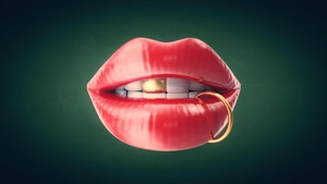 Lips, Artist, Artwork, Digital Art, 4K wallpaper