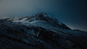 Snow, Mountains, Nature, 4K wallpaper