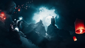 Buddha, Artist, Artwork, Digital Art, Deviantart, 4K wallpaper