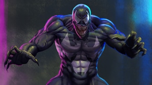 Venom, Superheroes, Artwork, Artist, Digital Art, Artstation, 4K wallpaper