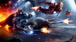 Iron Man, Batman, Superheroes, Behance, Artwork, Artist, 4K wallpaper