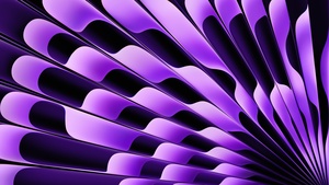 macOS Sonoma, Purple aesthetic, MacBook Air 2023, Stock, Abstract background, Abstract lines, 4K wallpaper