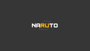 Naruto, Anime, Logo, Minimalism, Minimalist, 4K wallpaper