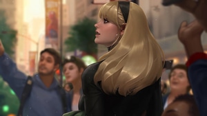 Gwen Stacy, Superheroes, Artist, Artwork, Digital Art, Artstation, 4K wallpaper