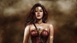 Wonder Woman, Superheroes, Artwork, Digital Art, 4K wallpaper