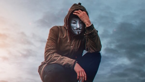 Anonymus, Mask, Photography, 4K wallpaper