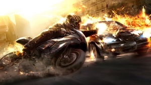 Biker, Artist, Artwork, Digital Art, 4K wallpaper