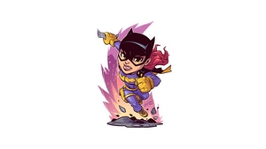 Batgirl, Superheroes, Minimalism, Minimalist, 4K wallpaper