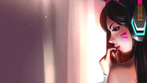Dva Overwatch, Overwatch, Games, 4K wallpaper