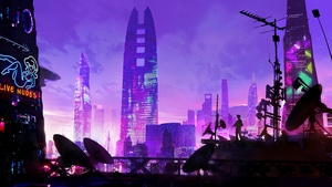 Cyberpunk, City, Artist, Artwork, Digital Art, Artstation, 4K wallpaper
