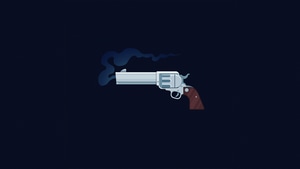 Gun, Artist, Artwork, Digital Art, Minimalism, Minimalist, 4K wallpaper