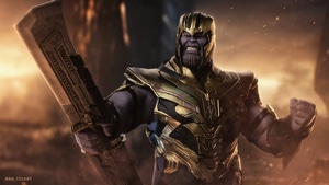Thanos, Supervillain, Superheroes, 4K wallpaper
