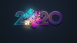 Happy New Year 2020, Celebrations, 4K wallpaper