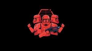 Star Wars, Stormtrooper, Artist, Artwork, Digital Art, Minimalism, Minimalist, 4K wallpaper