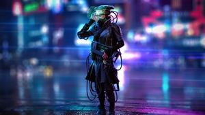 Cyberpunk, Scifi, Artist, Artwork, Digital Art, Artstation, 4K wallpaper