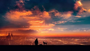 Dog, Artist, Artwork, Digital Art, Deviantart, 4K wallpaper