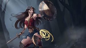 Wonder Woman, Superheroes, Artwork, Digital Art, Artstation, 4K wallpaper