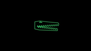 Crocodile, Minimalism, Minimalist, Black, Artist, Artwork, Digital Art, Deviantart, 4K wallpaper