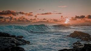 Sea, Nature, 4K wallpaper