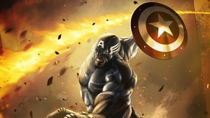 Captain America, Superheroes, Artwork, 4K wallpaper