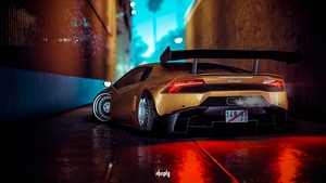 Lamborghini Huracan, Need For Speed, Games, Artstation, 4K wallpaper